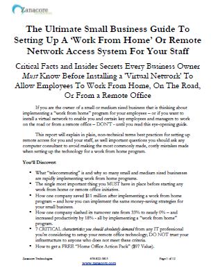 work from home guide